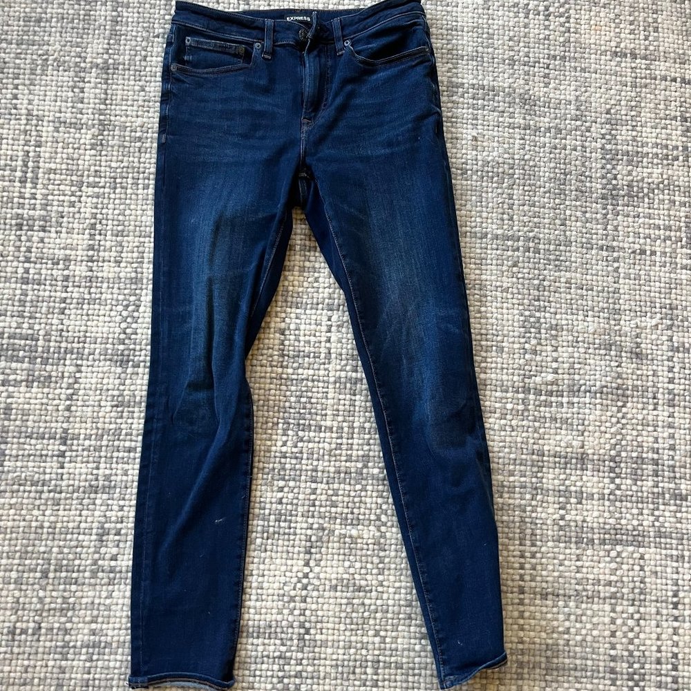 Skinny Express Blue Jeans – 30 x 32